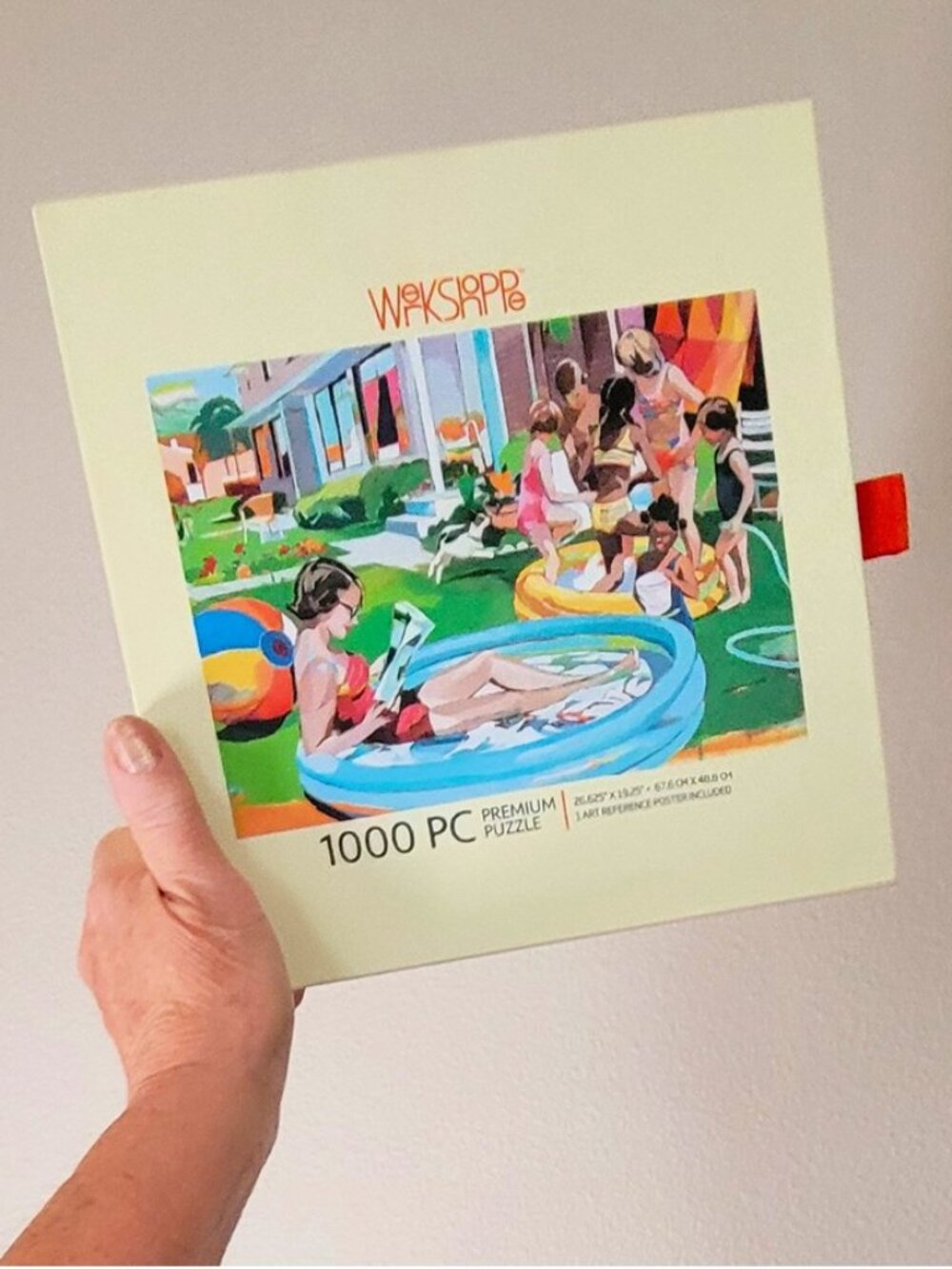 Werkshoppe 1000 piece COOLING OFF Jigsaw Puzzle